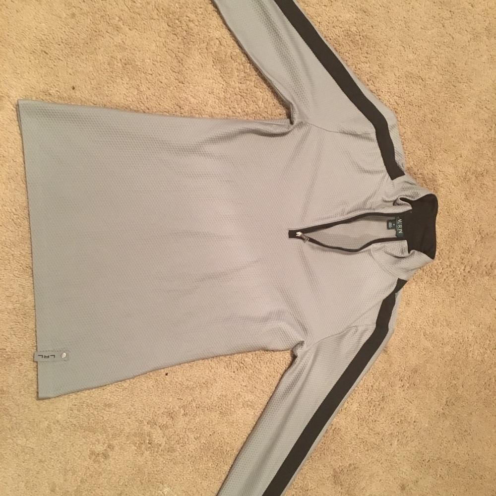 Lauren light zip sweater jacket